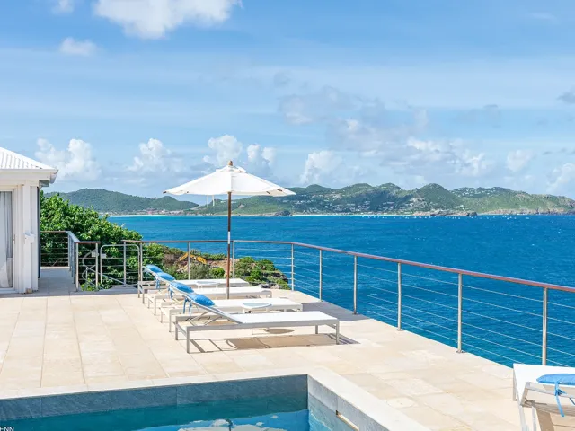 vacation rental photo St Barthelemy WV DAY Villa La Corniche St Barts Villa DAYdek01 desktop